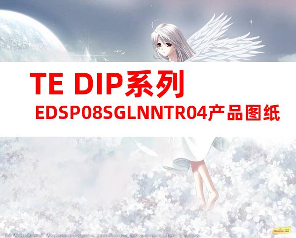TE DIP系列 EDSP08SGLNNTR04产品图纸